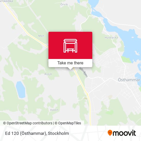 Ed 120 (Östhammar) map