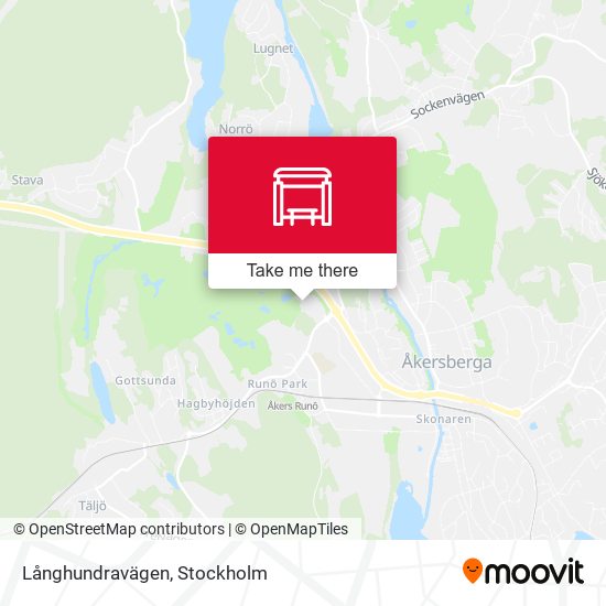 Långhundravägen map