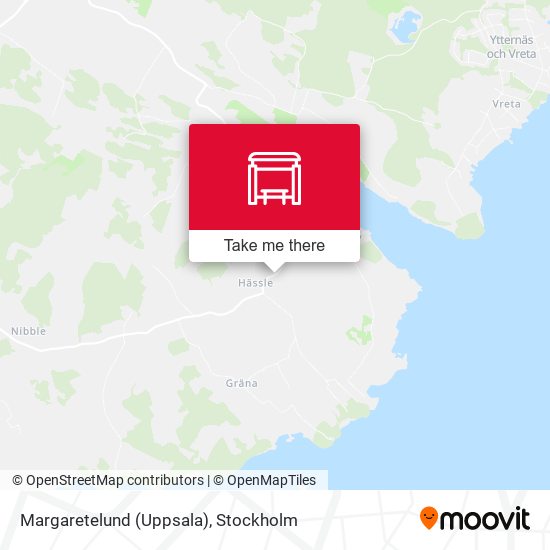 Margaretelund (Uppsala) map