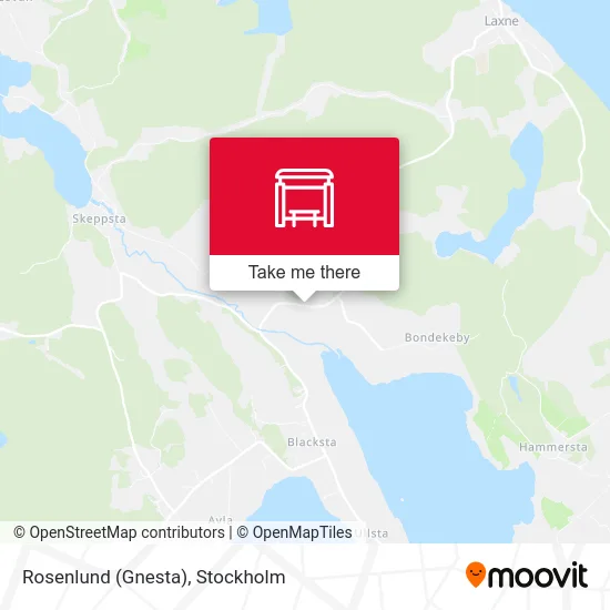 Rosenlund (Gnesta) map