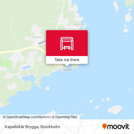 Kapellskär Brygga map