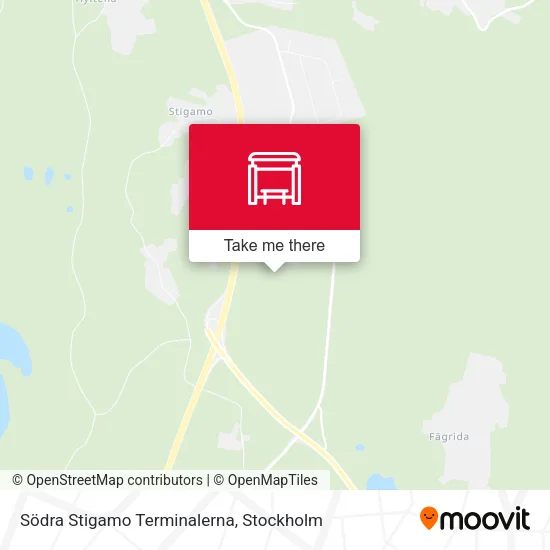 Södra Stigamo Terminalerna map
