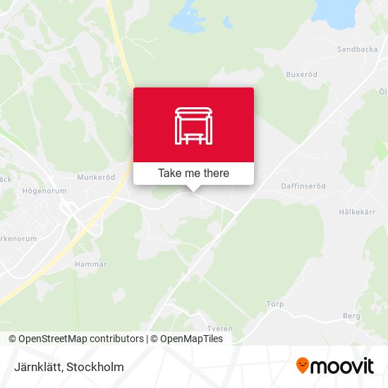 Järnklätt map