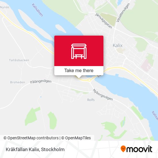 Kråkfällan Kalix map