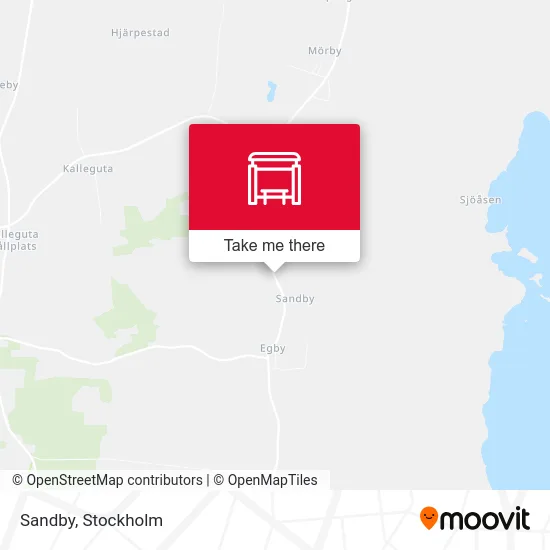 Sandby map