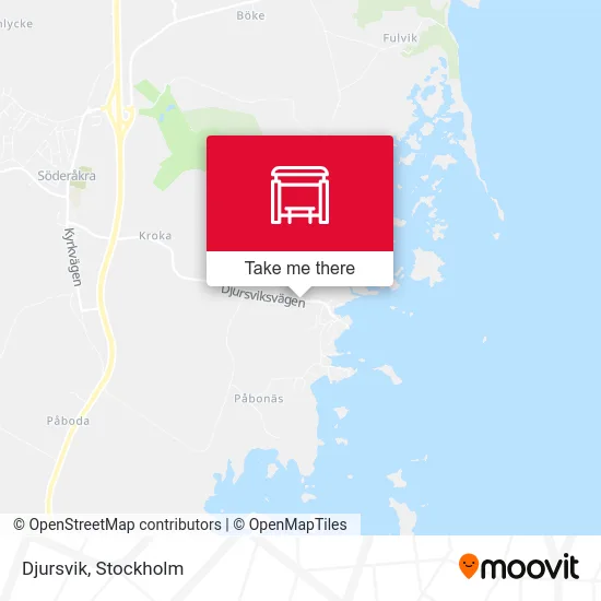 Djursvik map