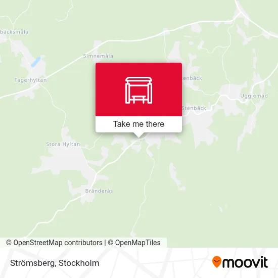 Strömsberg map