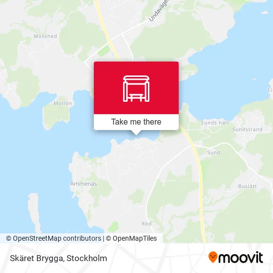 Skäret Brygga map