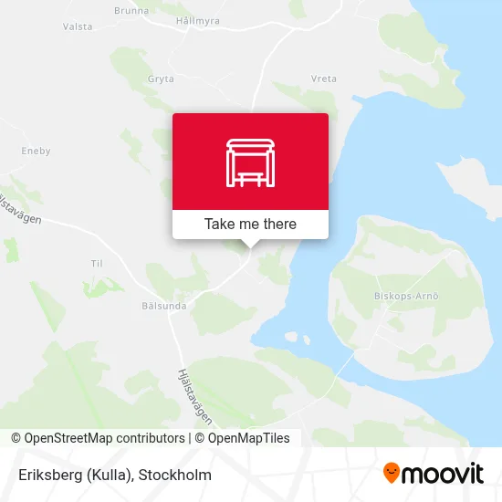 Eriksberg (Kulla) map