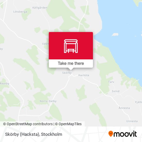 Skörby (Hacksta) map