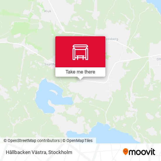 Hållbacken Västra map
