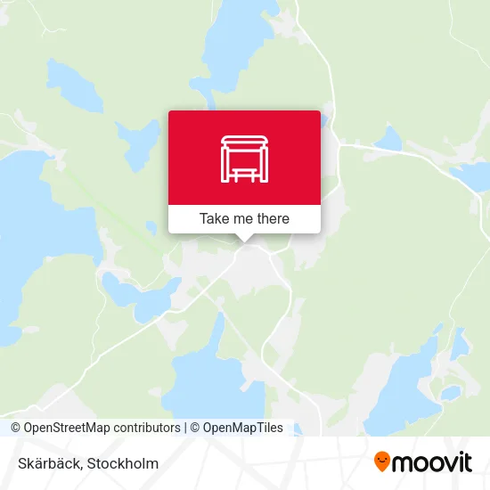 Skärbäck map
