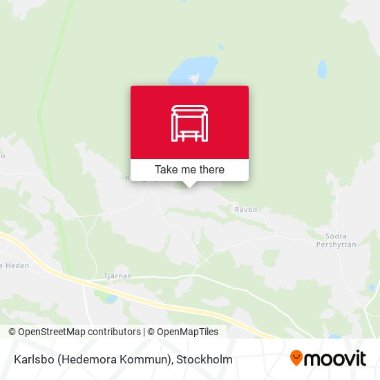 Karlsbo (Hedemora Kommun) map
