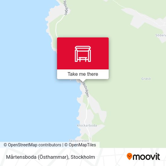 Mårtensboda (Östhammar) map