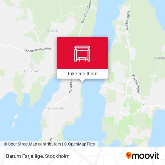 Barum Färjeläge map