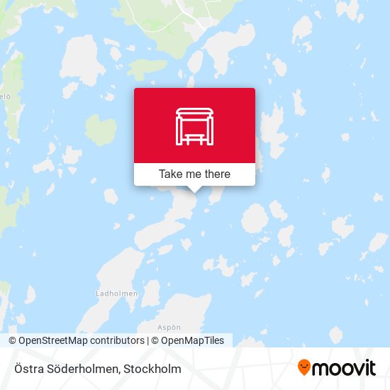 Östra Söderholmen map