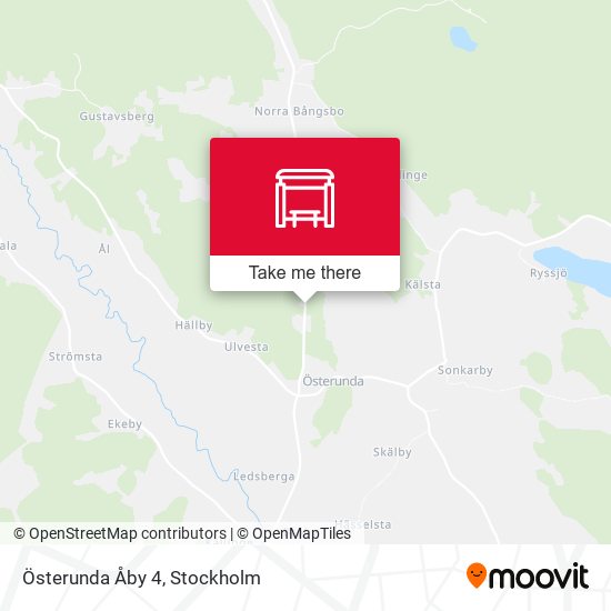 Österunda Åby 4 map
