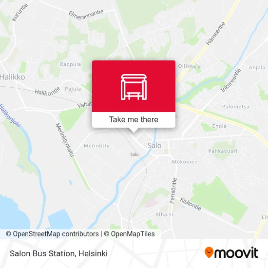 Salon Bus Station map