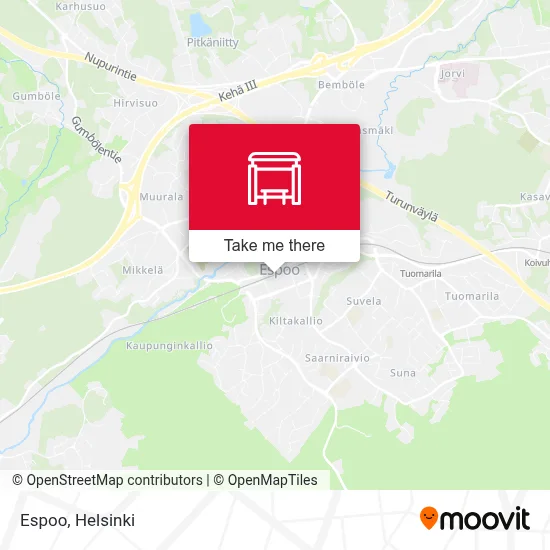 Espoo map