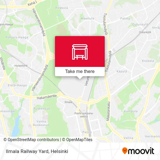 Ilmala Railway Yard map