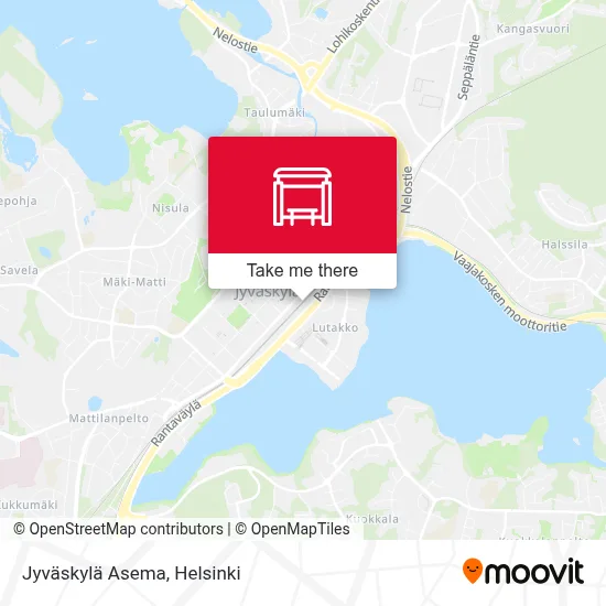 Jyväskylä Asema map