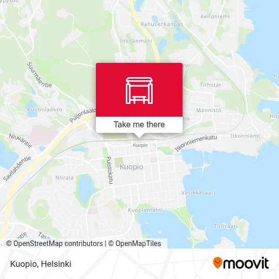 Kuopio map