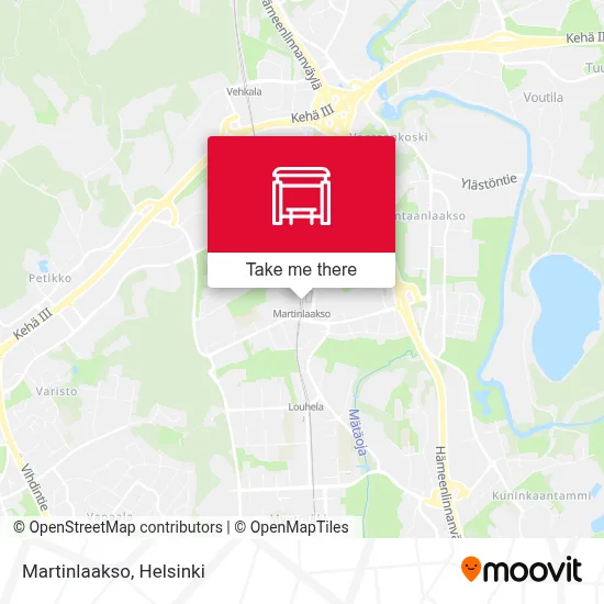 Martinlaakso map