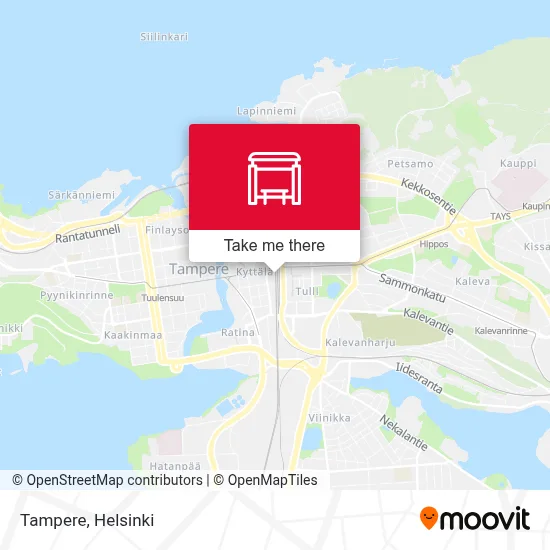 Tampere map