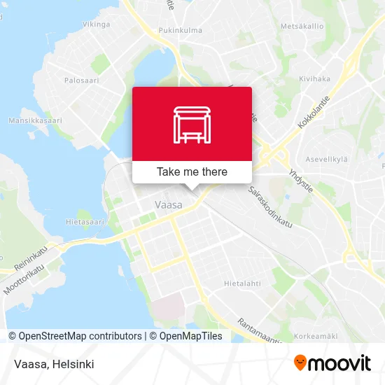 Vaasa map