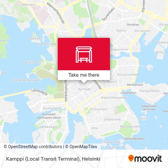 Kamppi (Local Transit Terminal) map