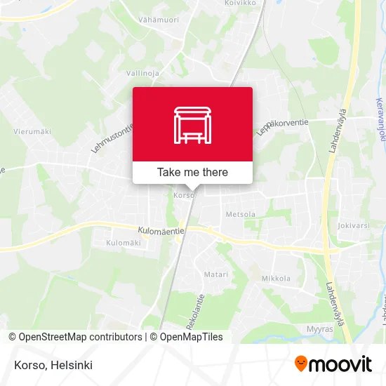 Korso map