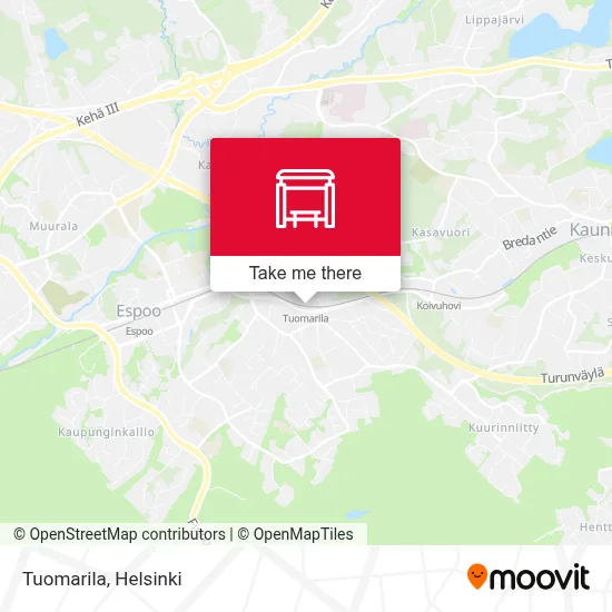 Tuomarila map