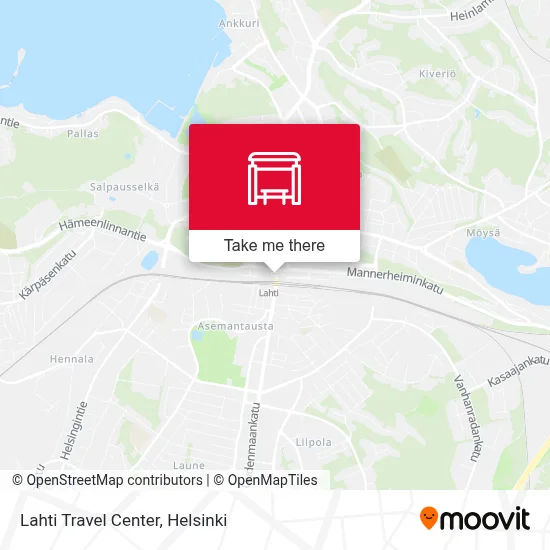 Lahti Travel Center map