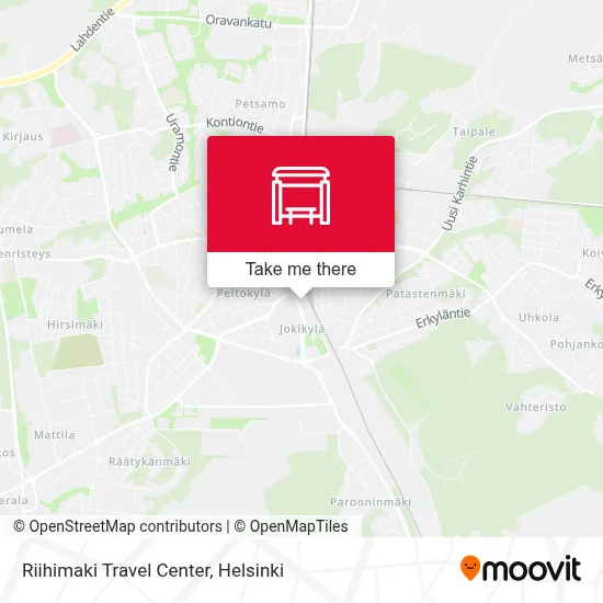 Riihimaki Travel Center map