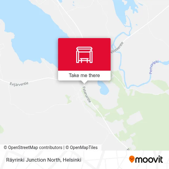 Räyrinki Junction North map