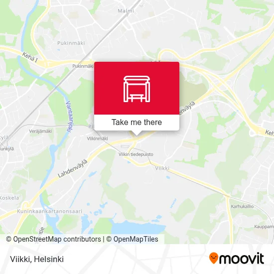 Viikki map