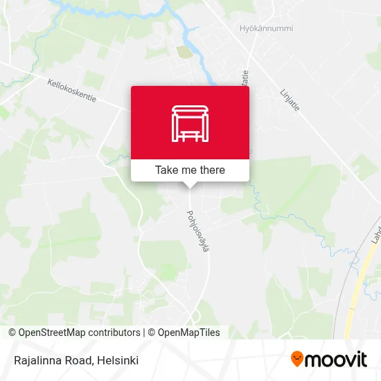 Rajalinna Road map