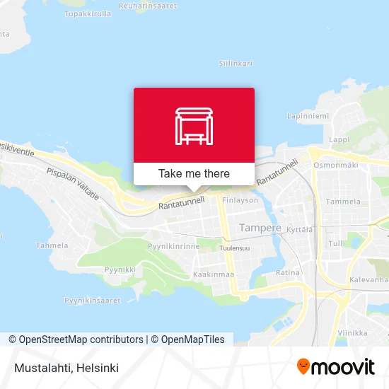 Mustalahti map
