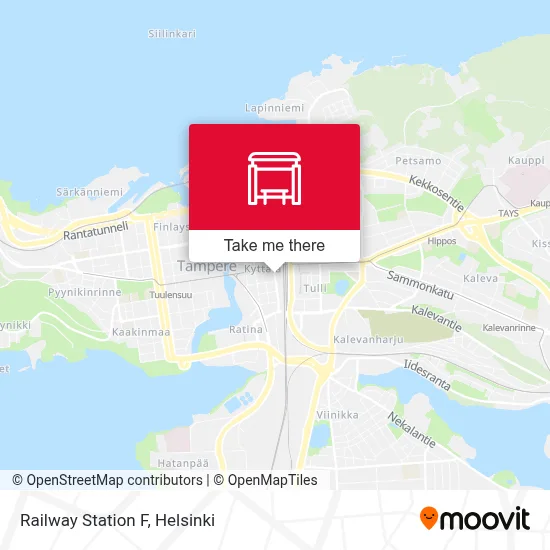 Railway Station F map