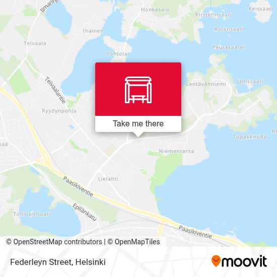 Federleyn Street map