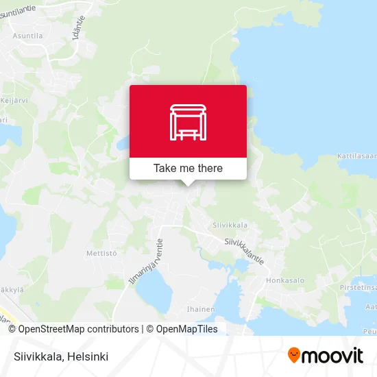 Siivikkala map