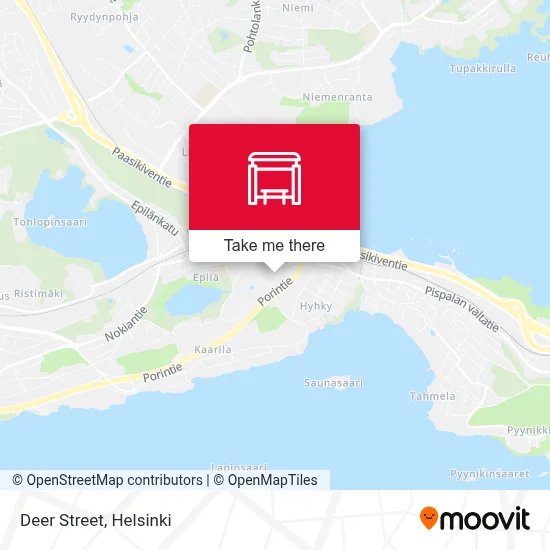 Deer Street map
