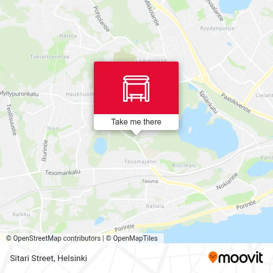 Sitari Street map