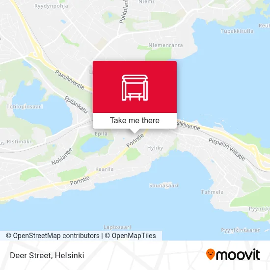 Deer Street map