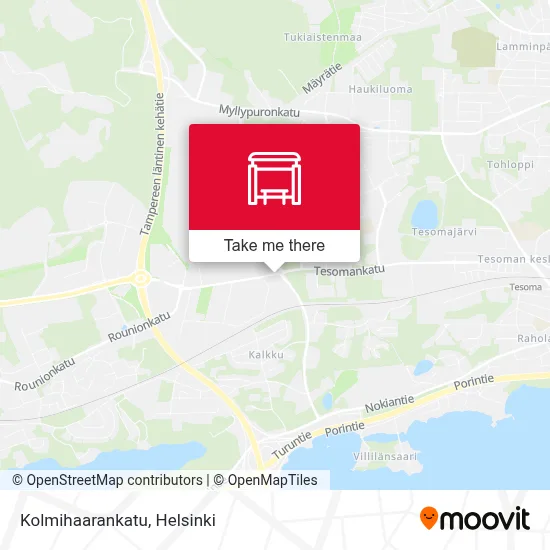 Kolmihaarankatu map