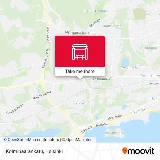 Kolmihaarankatu map