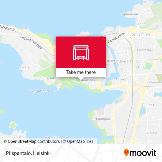 Piispantalo map