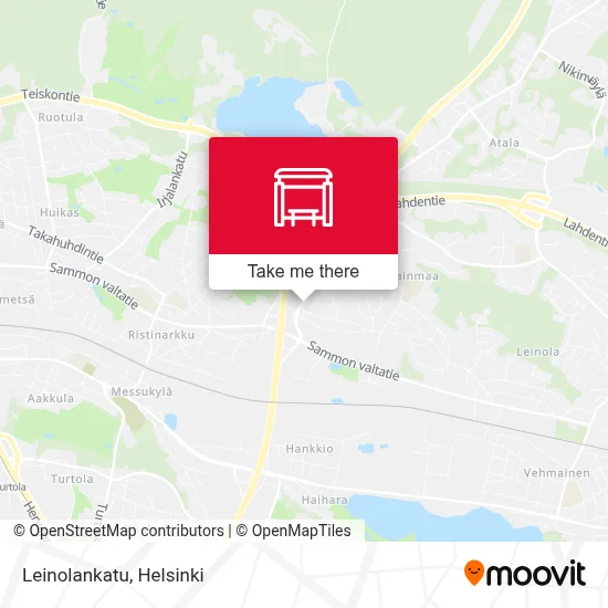 Leinolankatu map