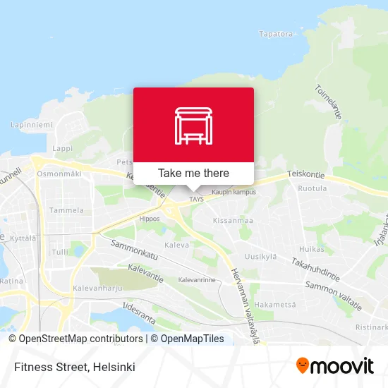 Fitness Street map