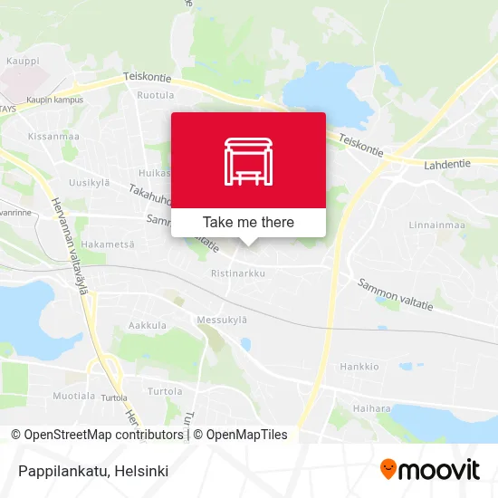 Pappilankatu map